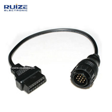 Good Price OBD 14Pin to 16pin OBD2 Sprinter Connector Cable Plug OBDII Adapter